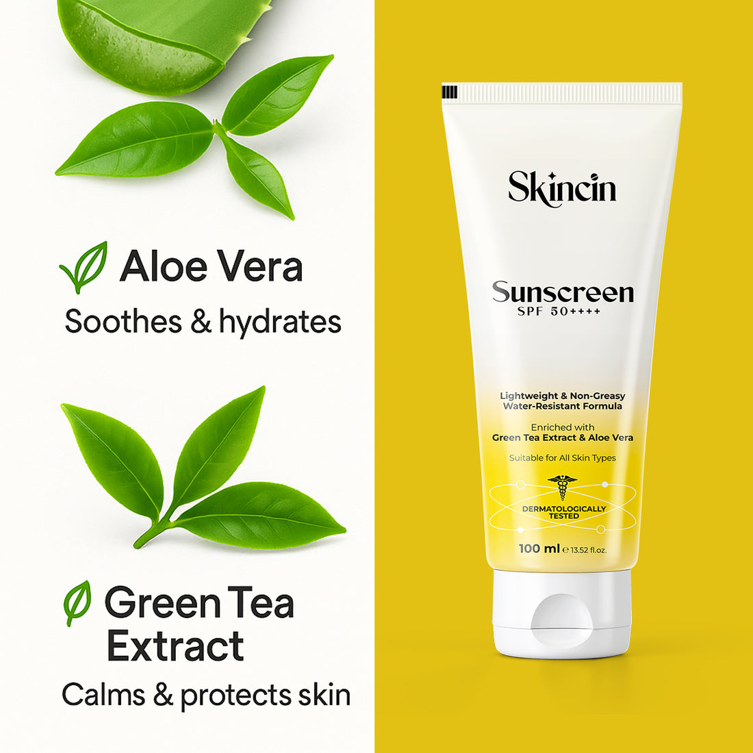 Skincin Ultimate Defense Sunscreen SPF PA 50++++ | Advanced Sun Protection for Radiant Skin