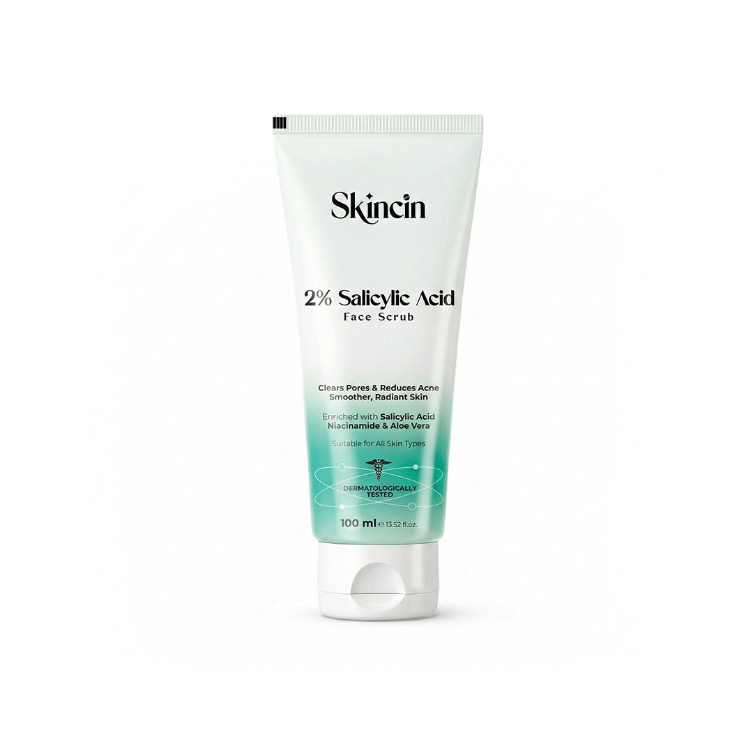 Skincin 2% Salicylic Acid Face Scrub - 100ML