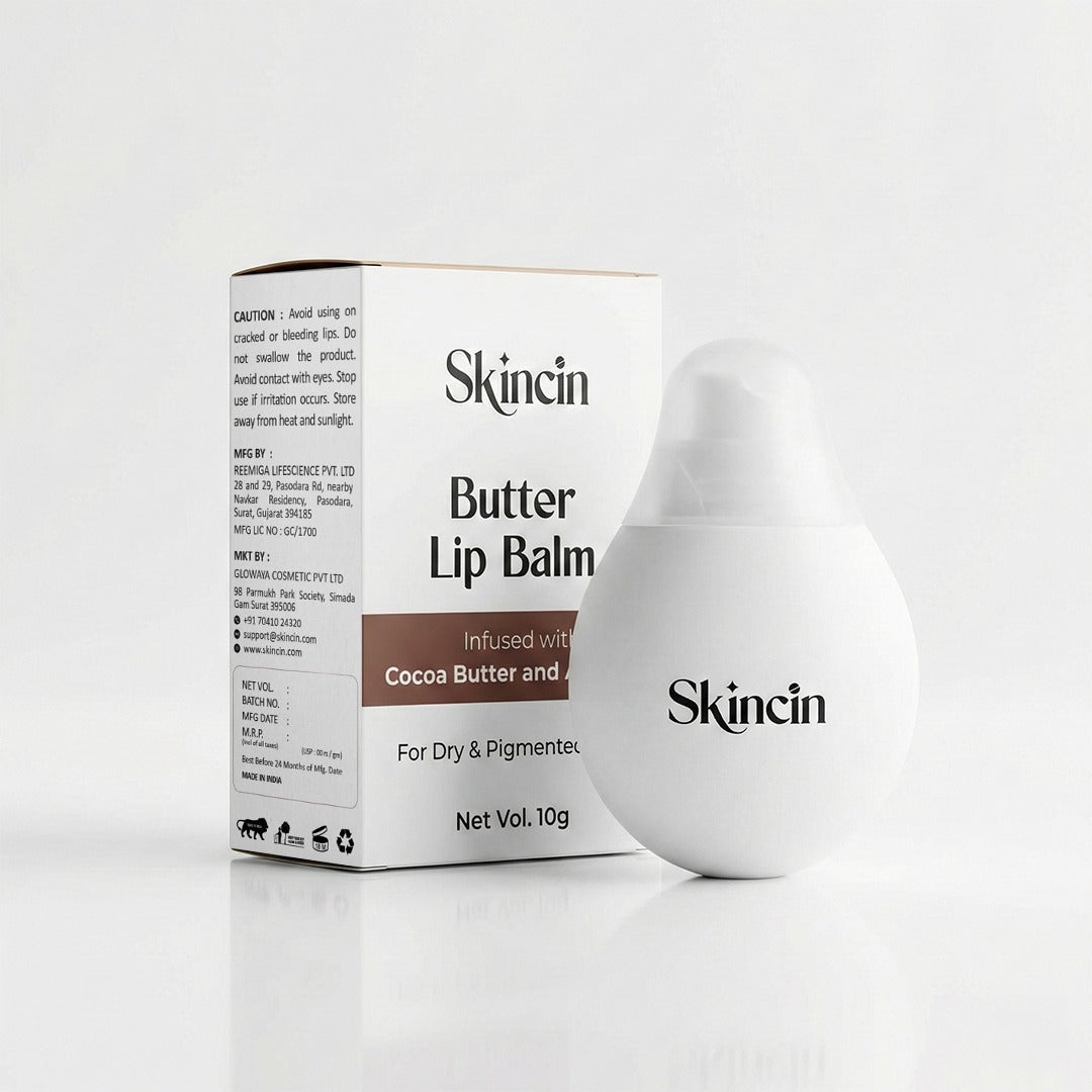 Skincin Butter Lip Balm with Cocoa Butter & Almond